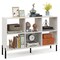 7-Tier Tree Open Back Bookshelf with Drawer and Convenient Handle